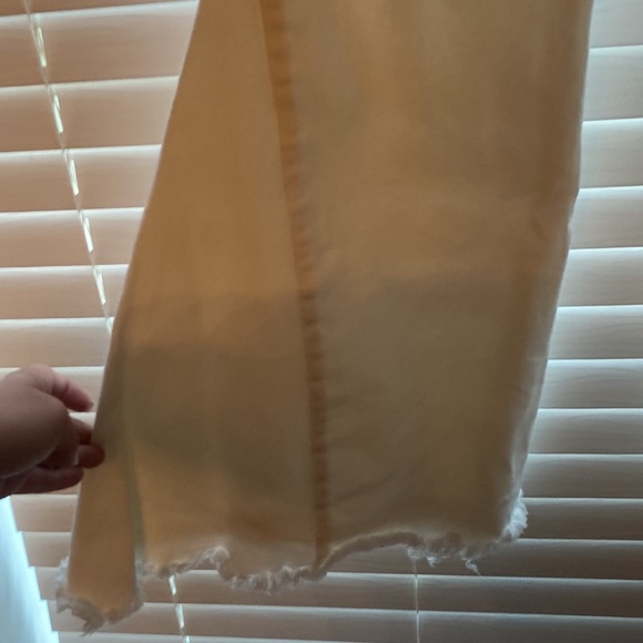 NWT Lucky and Blessed White Flare Stretch Jeans XL - Picture 4 of 7